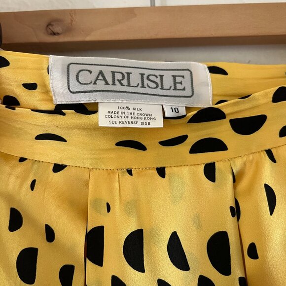 Vintage Carlisle Silk Skirt Set - Picture 13 of 13